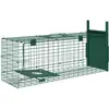 Outsunny Cage attrape animaux nuisibles 1 entrée dim. 80L x 25l x 30H ...