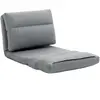 HOMCOM Fauteuil de sol canapé paresseux fauteuil convertible en lit in...