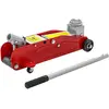 HOMCOM Cric hydraulique à profil bas en acier robuste, Charge maximale...
