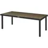 Outsunny Table de jardin rectangulaire pour 8 personnes en aluminium t...