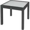 Outsunny Table Extensible de Jardin Grande Taille dim. dépliées 160 x ...