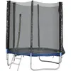 SPORTNOW Trampoline d'extérieur avec filet de sécurité Ø180 cm pour enfants et adultes