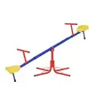 Outsunny Trébuchet rotatif 360° - balançoire à bascule enfant - multicolore
