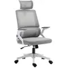 Vinsetto Fauteuil de bureau réglable tissu maille polyester dossier er...