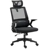 Vinsetto Fauteuil de bureau réglable tissu maille polyester dossier er...
