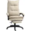 Vinsetto Fauteuil de bureau massant avec hauteur réglable, dossier inc...