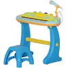 AIYAPLAY Piano enfant électronique 37 touches, avec micro, tabouret, l...