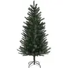 Sapin de Noël artificiel 180 cm arbre de Noël avec support en acier pl...