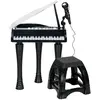 AIYAPLAY Piano enfant électronique 32 touches multifonctions avec micr...