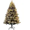 HOMCOM Sapin de Noël Artificiel 180 cm lumineux LED 793 Branches ennei...
