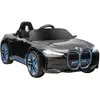 Voiture électrique enfant licence BMW I4 12V 5Km/h max. nombreux effet...