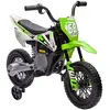 Aiyaplay Moto Cross Électrique Dirt Bike Enfant 12v 2 Moteurs 2 Vitess...