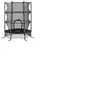 Trampoline de jardin enfants Ø 1,63 x 1,90H m filet de sécurité porte ...