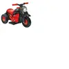 Aiyaplay Moto électrique enfant chopper 6v env. 3kmh 3 roues effets lu...