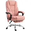 Vinsetto Fauteuil de bureau massant et chauffant hauteur réglable doss...