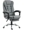 HOMCOM Fauteuil de bureau fauteuil manager grand confort dossier incli...
