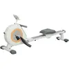 SPORTNOW Rameur magnétique 16 niveaux avec écran LCD et support de tél...