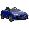 HOMCOM Véhicule électrique enfant audi rs e-tron gt v. Max. 5 kmh télécommande effets sonores + lumineux bleu indigo