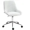 HOMCOM Fauteuil de bureau sans accoudoirs, chaise de bureau avec haute...