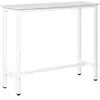 HOMCOM Table de bar table haute de cuisine mange-debout 120 x 40 x 100...