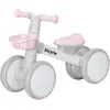 AIYAPLAY Draisienne vélo Enfant 4 roues selle réglable, guidon ergonom...