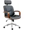Vinsetto Fauteuil de bureau, chaise de bureau avec appui-tête amovible...