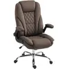 HOMCOM Fauteuil de bureau, chaise bureau ergonomique, hauteur réglable...