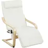 HOMCOM Fauteuil de salon fauteuil relax massant et chauffant dossier h...