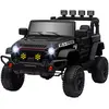 AIYAPLAY Voiture électrique enfants UTV avec télécommande 2,4G, 2 mote...