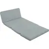 HOMCOM Canapé paresseux chauffeuse convertible pliable en 4 parties av...