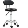 HOMCOM Tabouret à roulettes, tabouret de massage avec hauteur réglable...