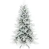 Sapin de Noël artificiel - HOMCOM - floqué de neige - 1815 branche sup...