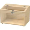 PawHut Cage à hamster en bois, cage à souris avec couvercle ouvrable, ...