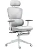 HOMCOM Fauteuil de bureau fauteuil de bureau, hauteur réglable, dossie...