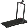 SPORTNOW Tapis de marche 2 en 1, tapis de course pliable Inclinaison d...