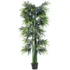 Outsunny - Plante artificielle - Plastique - 18x18x180cm - Vert