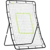 HOMCOM Filet de rebond de football 90L x 80l x 140H cm cible et sardin...
