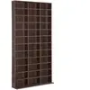 HOMCOM - bibliothèque - Bois - 102x24x195cm - Marron