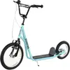 HOMCOM Trottinette patinette Freestyle Grandes Roues pneumatiques Ø 40...