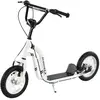HOMCOM Trottinette Patinette Enfants Plus de 5 Ans Grands Pneus Guidon...