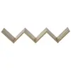 HOMCOM Etagères murale flottante design contemporain en V kit fixation inclus