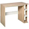 Bureau informatique multimédia - HOMCOM - 100L x 44l x 74H cm - 3 étag...