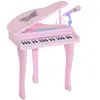 HOMCOM Piano à queue électronique 37 touches multifonctions avec micro...