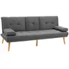 Homcom Canapé Convertible 3 Places Design Scandinave