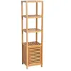 HOMCOM Meuble colonne rangement salle de bain