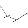 Outsunny Support pied de hamac structure robuste métal époxy noir dim....