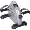 HOMCOM Mini vélo d'appartement pour jambes bras appareil de fitness avec écran LCD dim. 39L x 40l x 31H cm argenté 39x40x31cm Gris