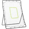 HOMCOM Filet de rebond de football 123L x 90l x 174H cm cible et sardi...