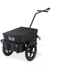 HOMCOM Remorque vélo remorque de transport pour vélo 144L x 59l x 80H ...