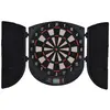 HOMCOM Cible jeu de fléchettes électronique refermable 26 jeux 8 joueurs